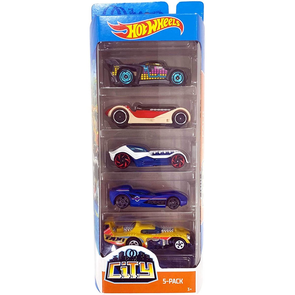 Hot Wheels 5 Pack CITY - GHP56 Køb Her | Heaven4kids.dk