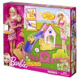 Barbie Puppy Play X2631 - Shop Heaven4Kids.dk