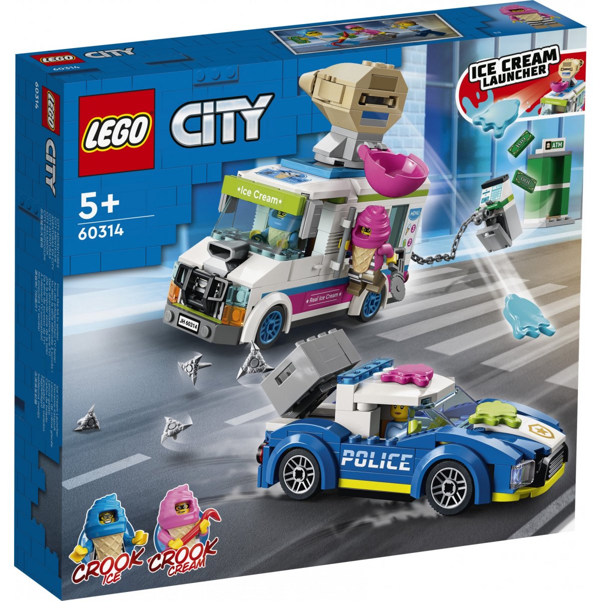 vedlægge Den sandsynlige Optagelsesgebyr LEGO City Politijagt med Isbil 60314 - Multi Køb Billigt her |  Heaven4kids.dk